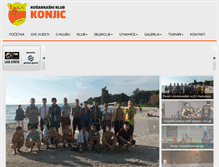 Tablet Screenshot of kkkonjic.com